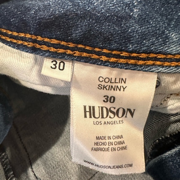 🌸Hudson Collin Skinny Flap Pocket Jeans Size 30🌸 - Picture 9 of 12